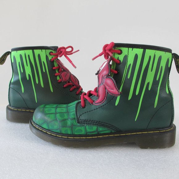 DR. MARTENS TMNT "RAPH" KID'S BOOTS - Picture 8 of 16